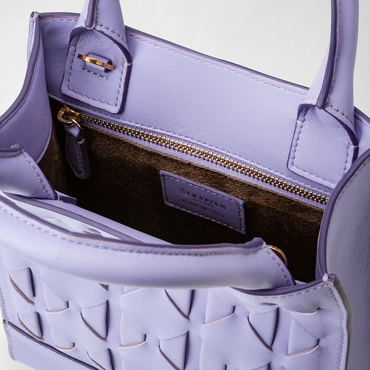 1928 mini tote Mosaico Lilac - Lilac