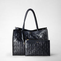 1928 Soft Tote Mosaico Midnight Blue - Midnight Blue