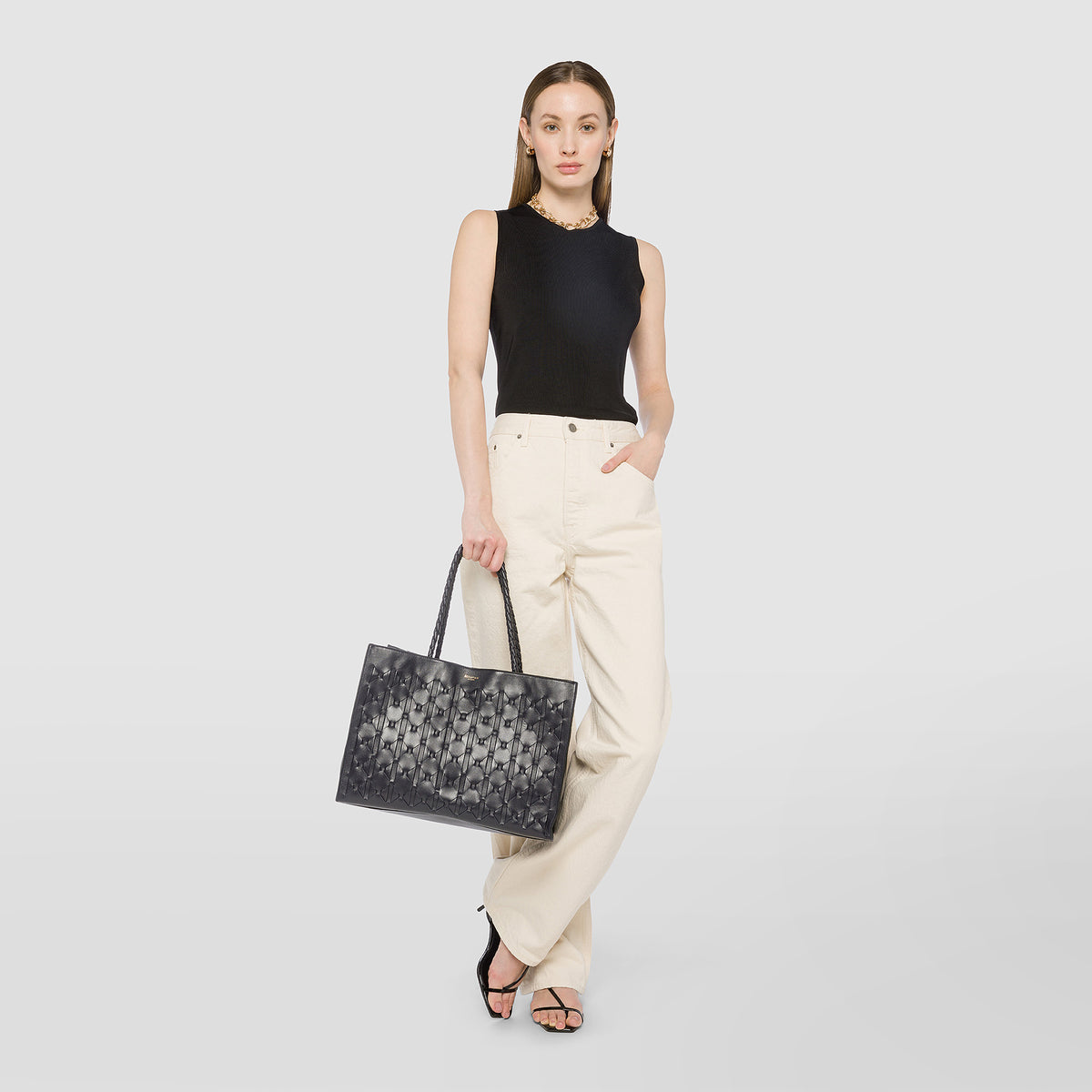 1928 Soft Tote Mosaico Midnight Blue - Midnight Blue