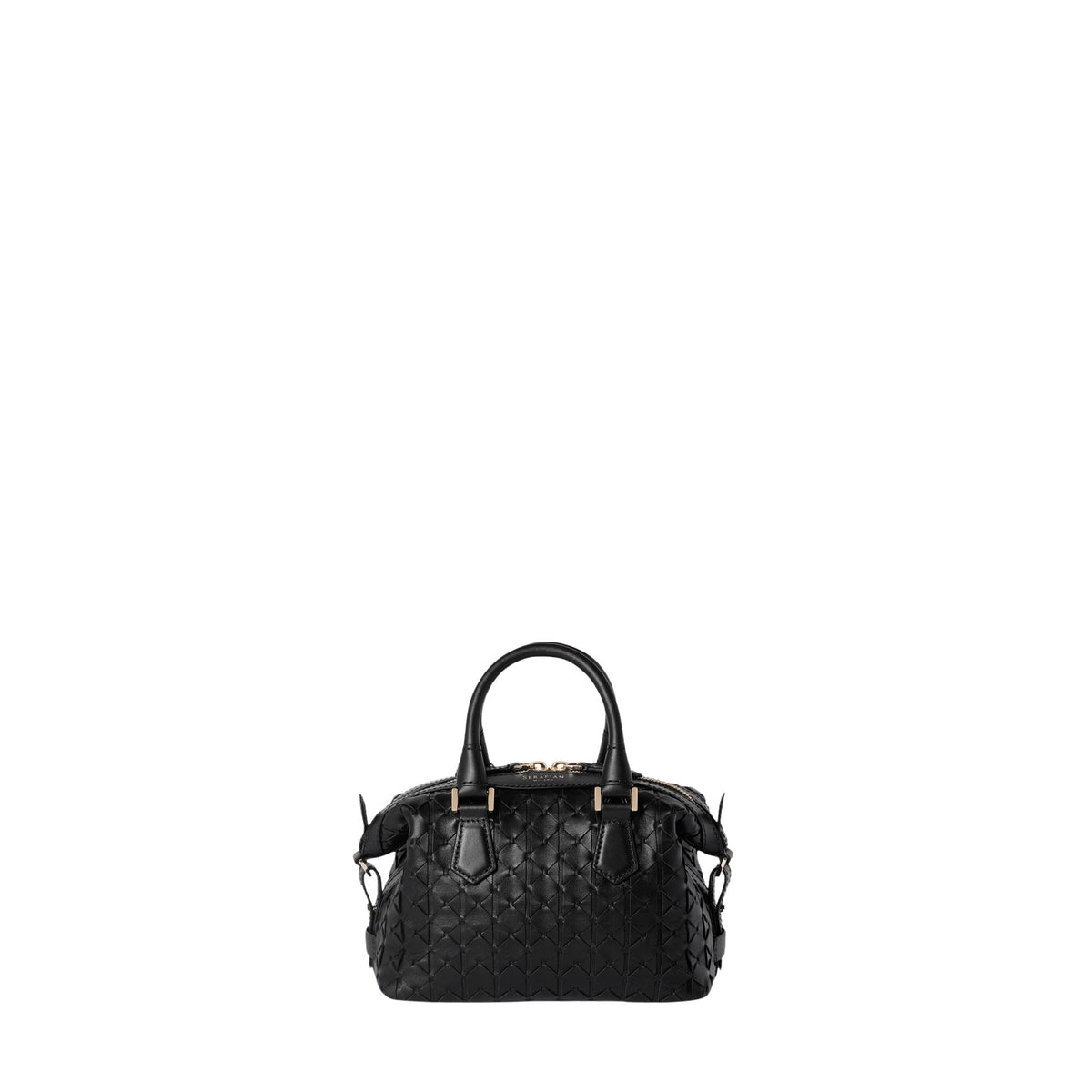 Mini Ani bag Mosaico Black - Black