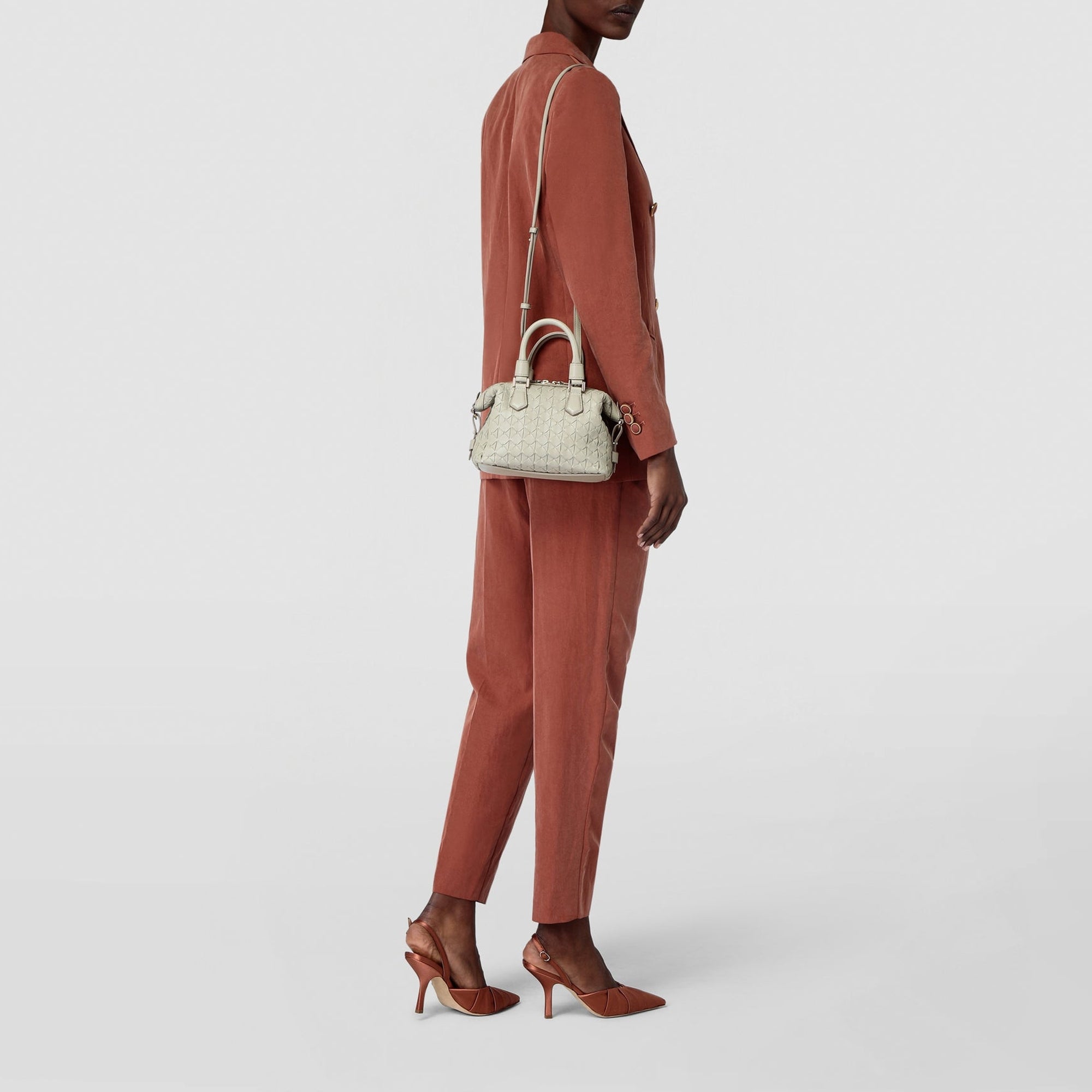 Mini sac Anì en cuir Mosaico - Fresh