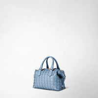 Mini sac Anì en cuir Mosaico - Cornflower