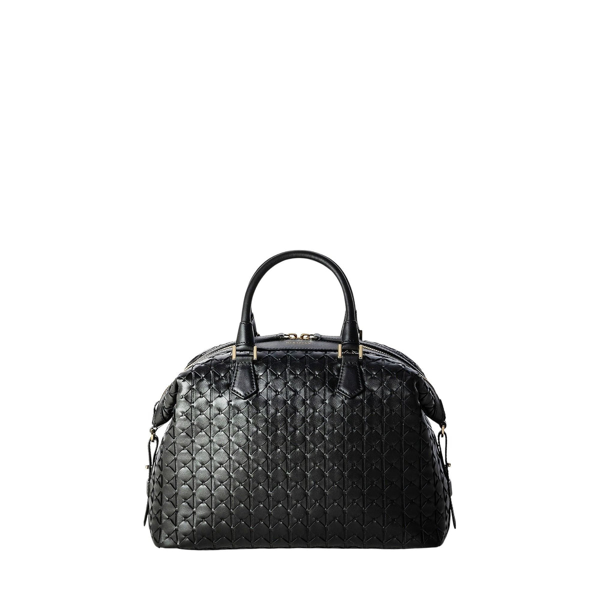 Anì Mosaico leather bag - Black