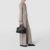 Anì Mosaico leather bag - Black