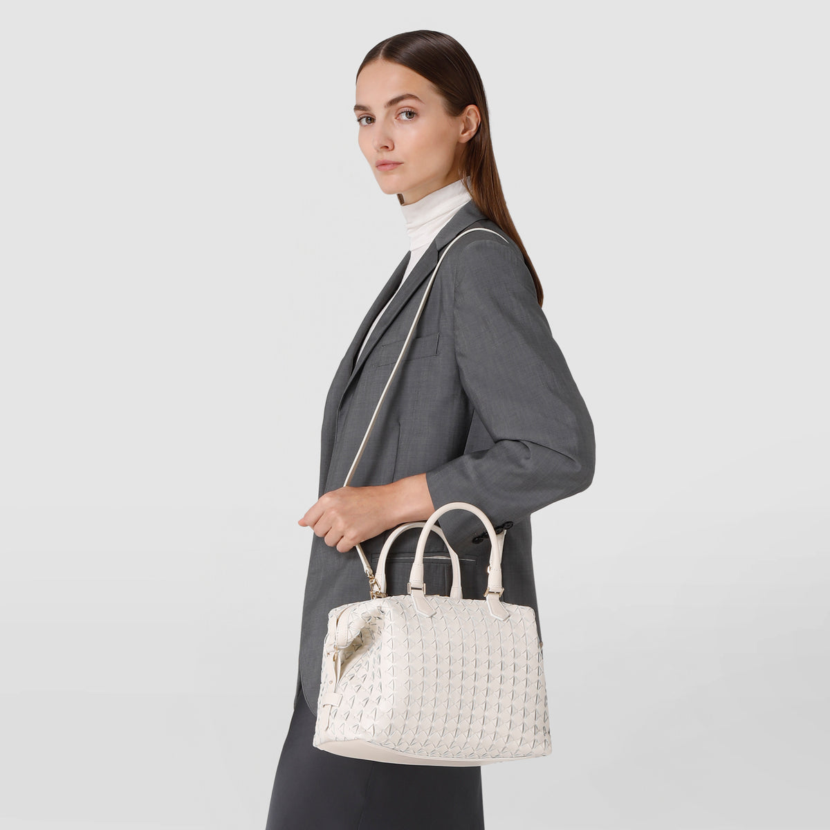 Ani bag Mosaico Off White - Off White