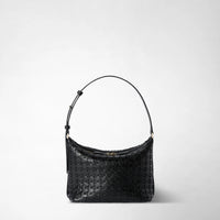Small Ani shoulder bag Mosaico Black - Black