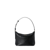 Petit sac à bandoulière Anì Mosaico en cuir - Black