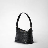 Small Ani shoulder bag Mosaico Black - Black