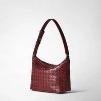 Small Ani shoulder bag Mosaico Rosewood - Rosewood