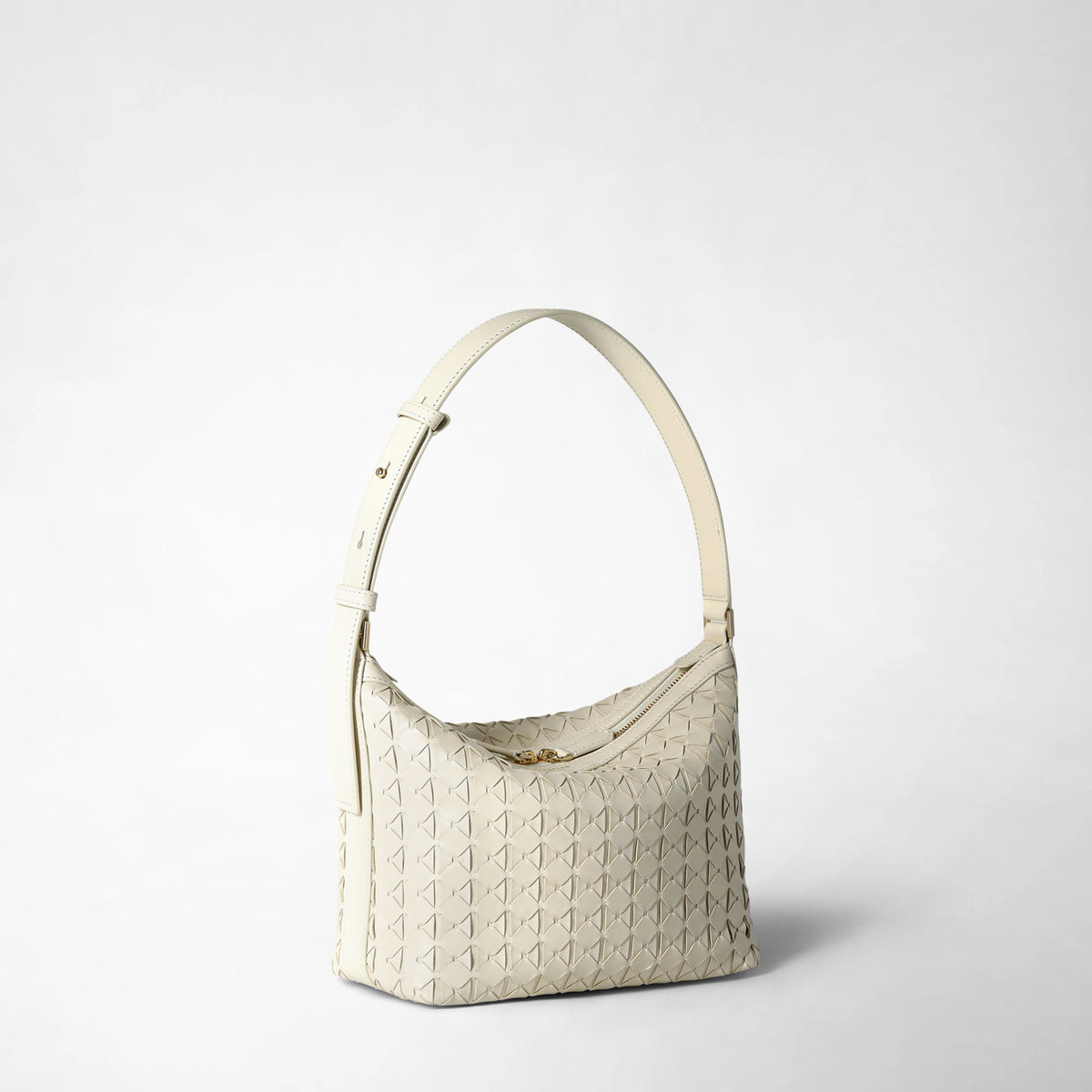 Small Ani shoulder bag Mosaico Off White - Off White