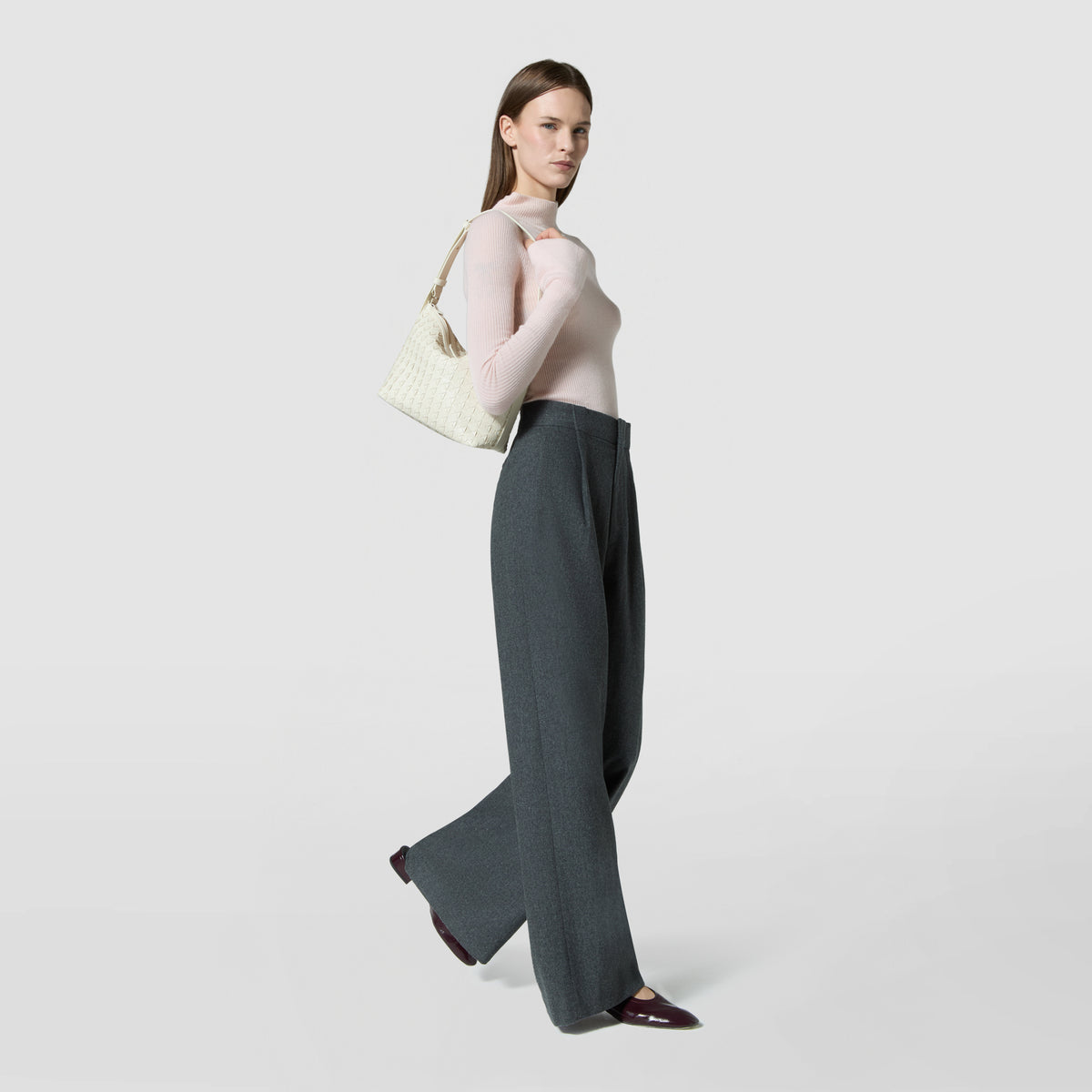 Small Ani shoulder bag Mosaico Off White - Off White