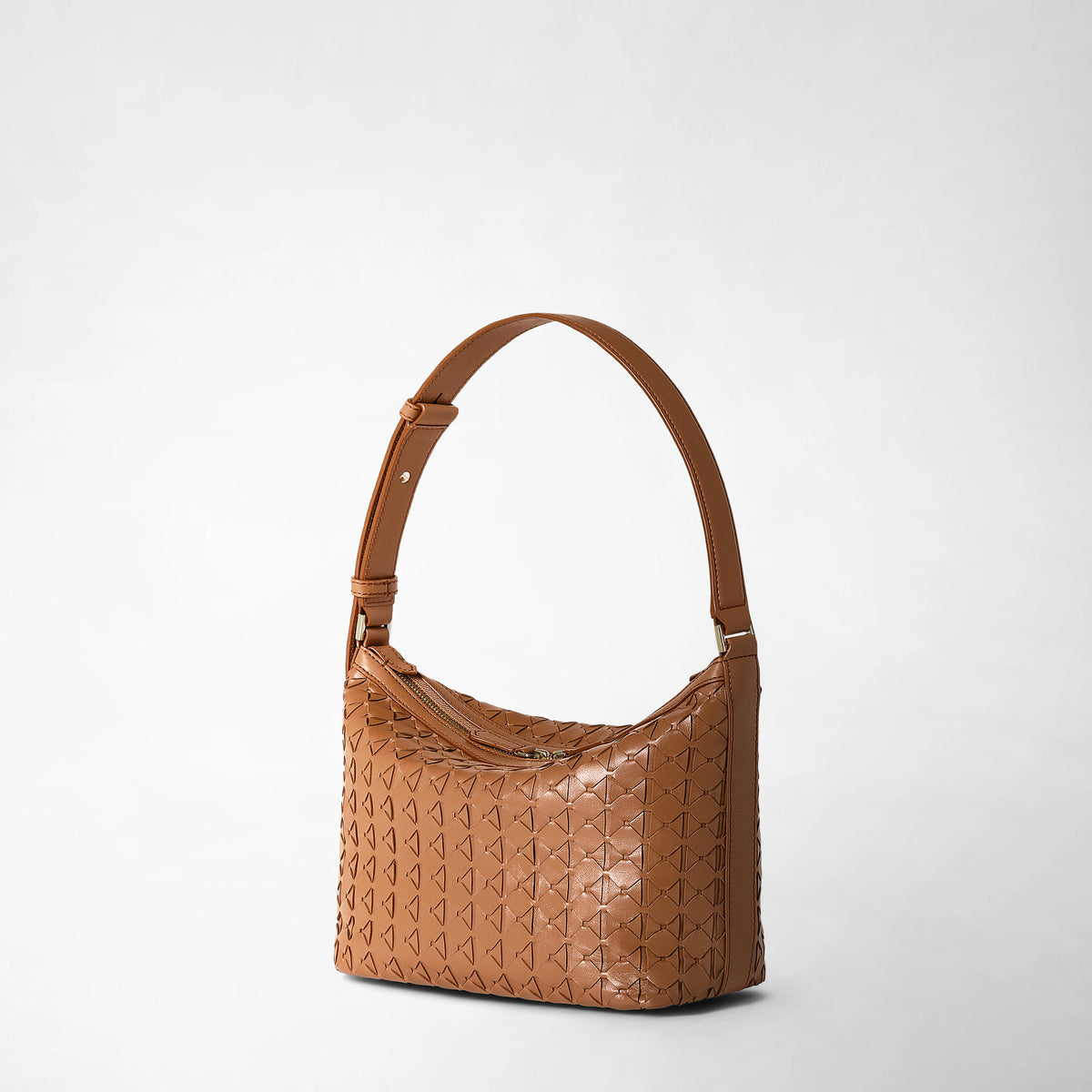Small Ani shoulder bag Mosaico Tan - Tan