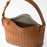 Small Ani shoulder bag Mosaico Tan - Tan