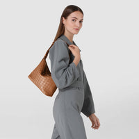 Small Ani shoulder bag Mosaico Tan - Tan