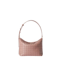 Petit sac à bandoulière Anì Mosaico en cuir - Blush
