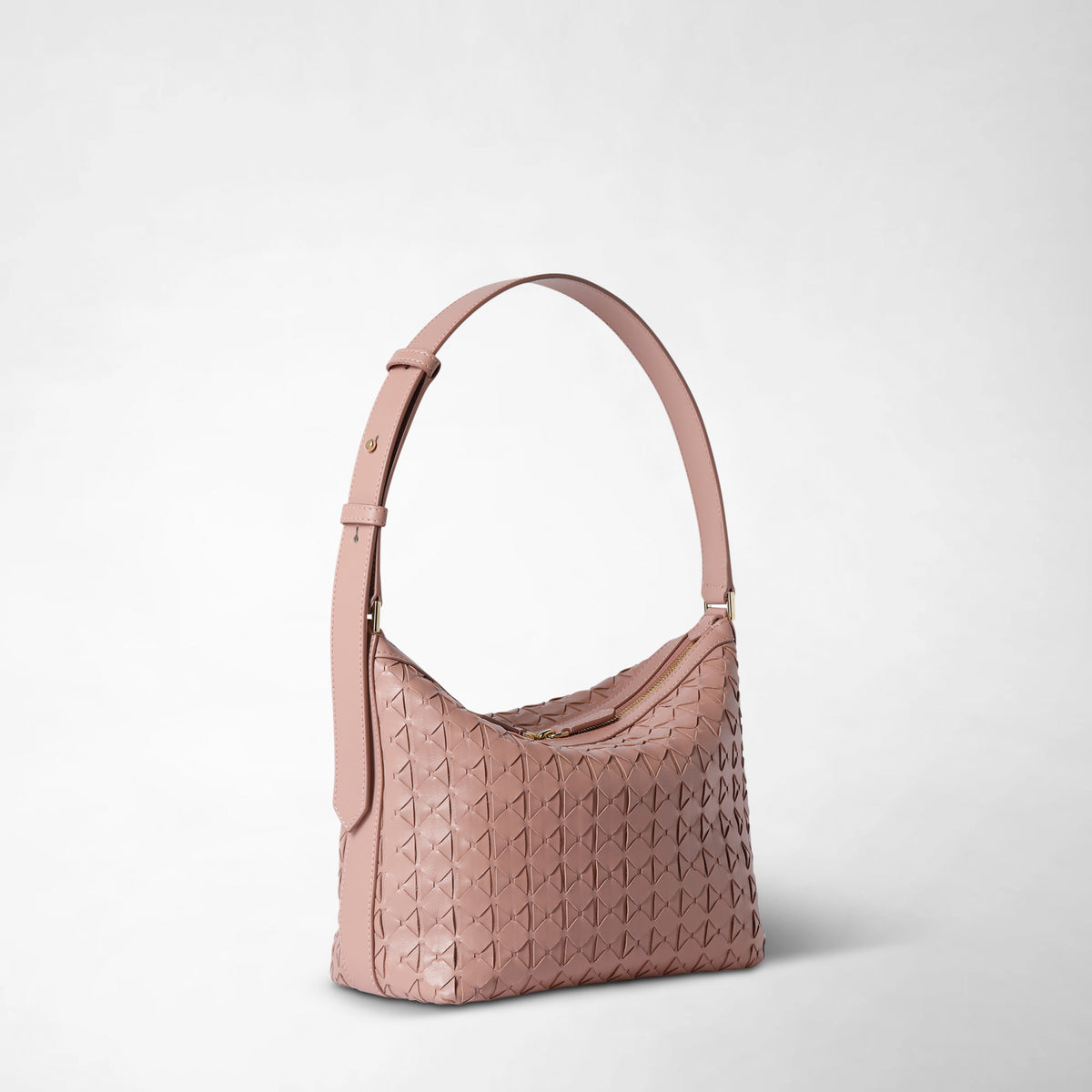 Small Ani shoulder bag Mosaico Blush - Blush