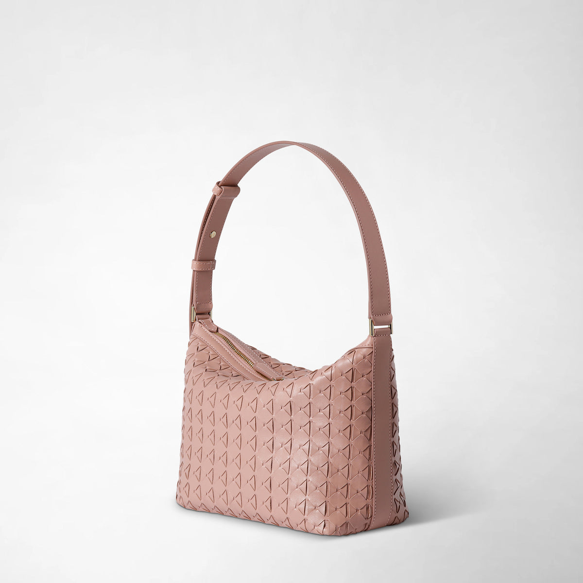Small Ani shoulder bag Mosaico Blush - Blush