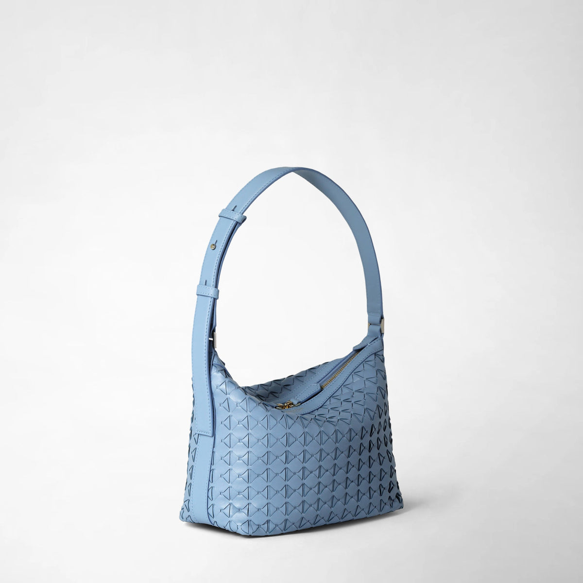 Small Ani shoulder bag Mosaico Cornflower - Cornflower