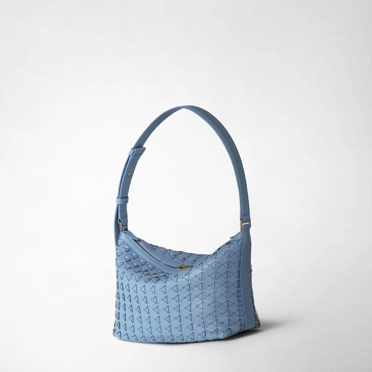 Small Ani shoulder bag Mosaico Cornflower - Cornflower
