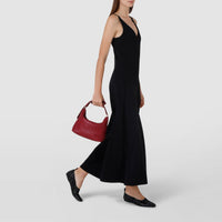 Petit sac à bandoulière Anì en cuir Mosaico - Lipstick