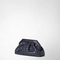 Pochette Secret en cuir Mosaico - Blue