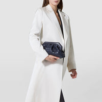 Pochette Secret en cuir Mosaico - Blue