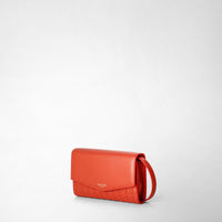 Pochette w/mirror Mosaico Coral Red - Coral Red