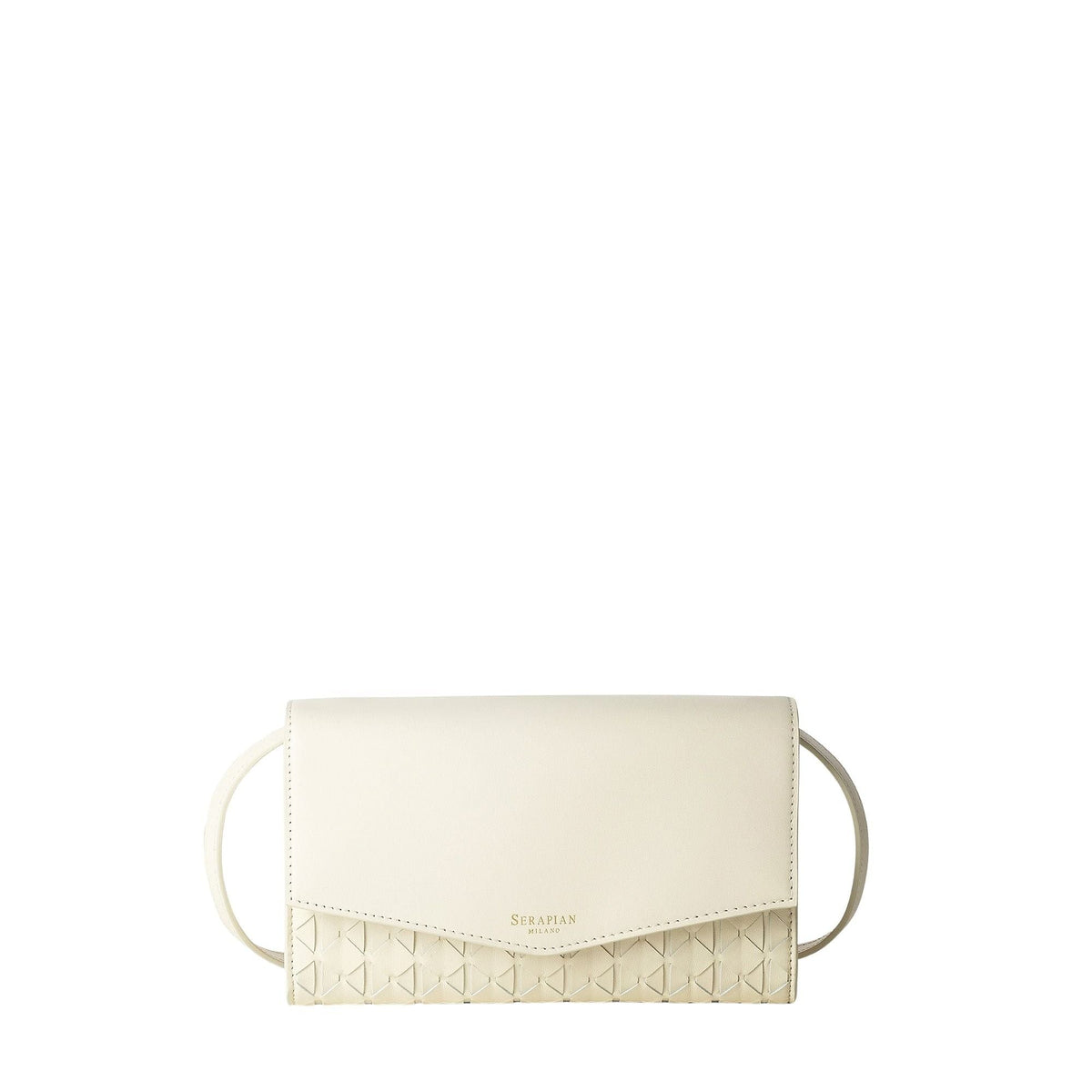 Pochette w/mirror Mosaico Off White - Off White