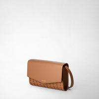 Pochette w/mirror Mosaico Tan - Tan