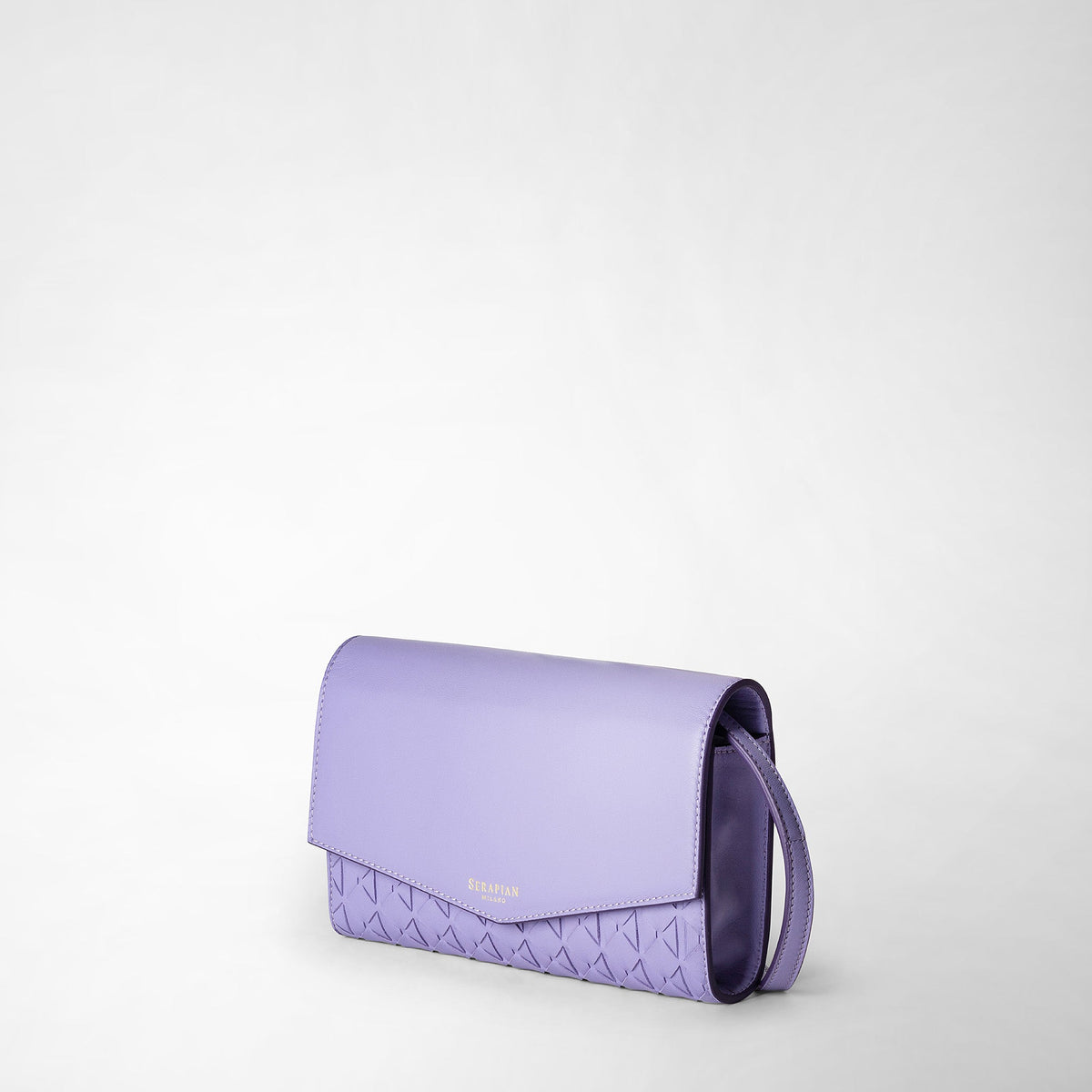 Pochette w/mirror Mosaico Lilac - Lilac