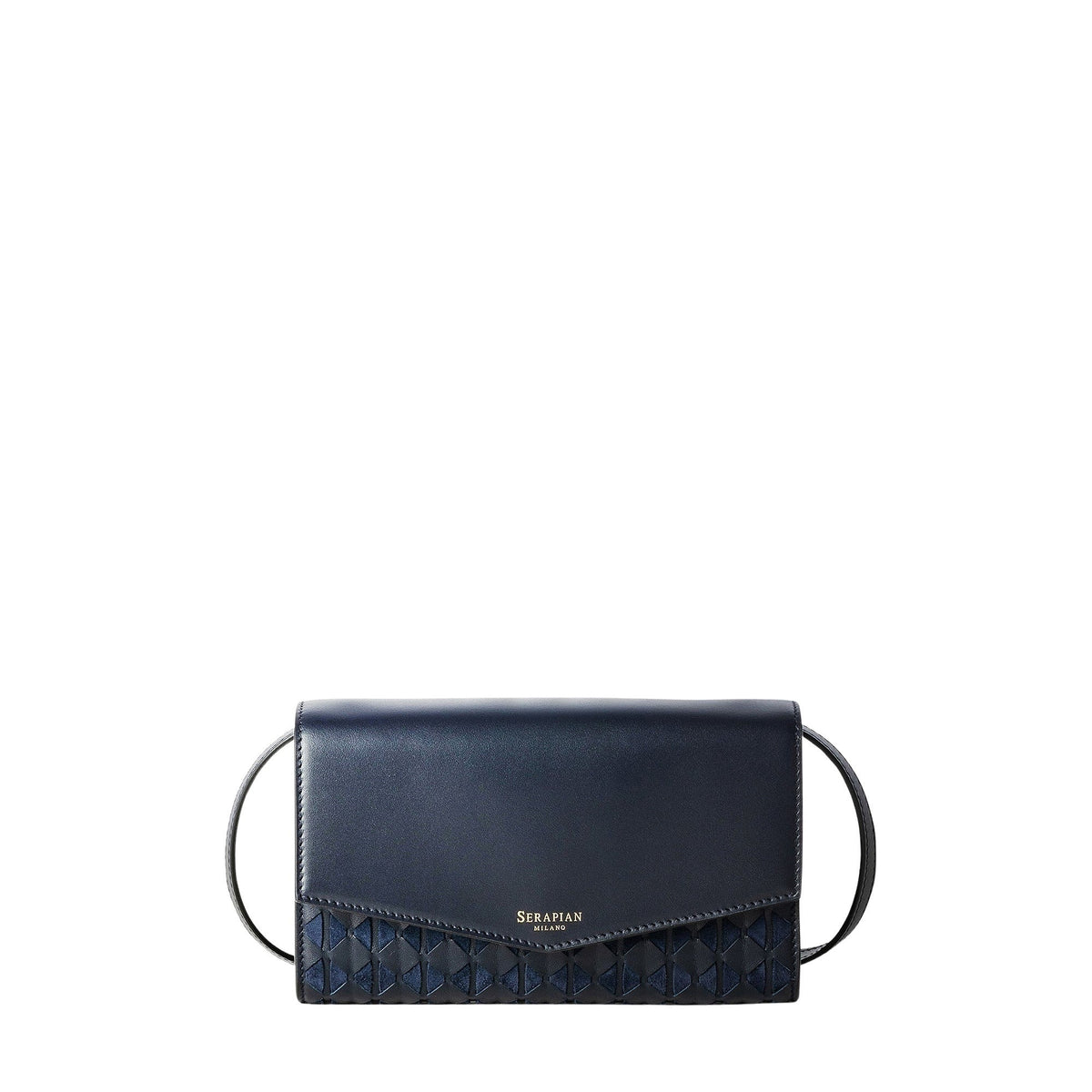 Pochette w/mirror Mosaico Midnight Blue - Midnight Blue