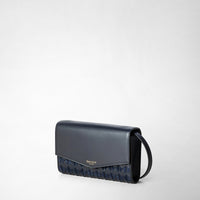 Pochette w/mirror Mosaico Midnight Blue - Midnight Blue