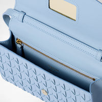 Pochette w/mirror Mosaico Cornflower - Cornflower