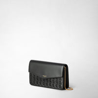 Pochette w/chain Mosaico Black - Black
