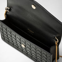 Pochette w/chain Mosaico Black - Black