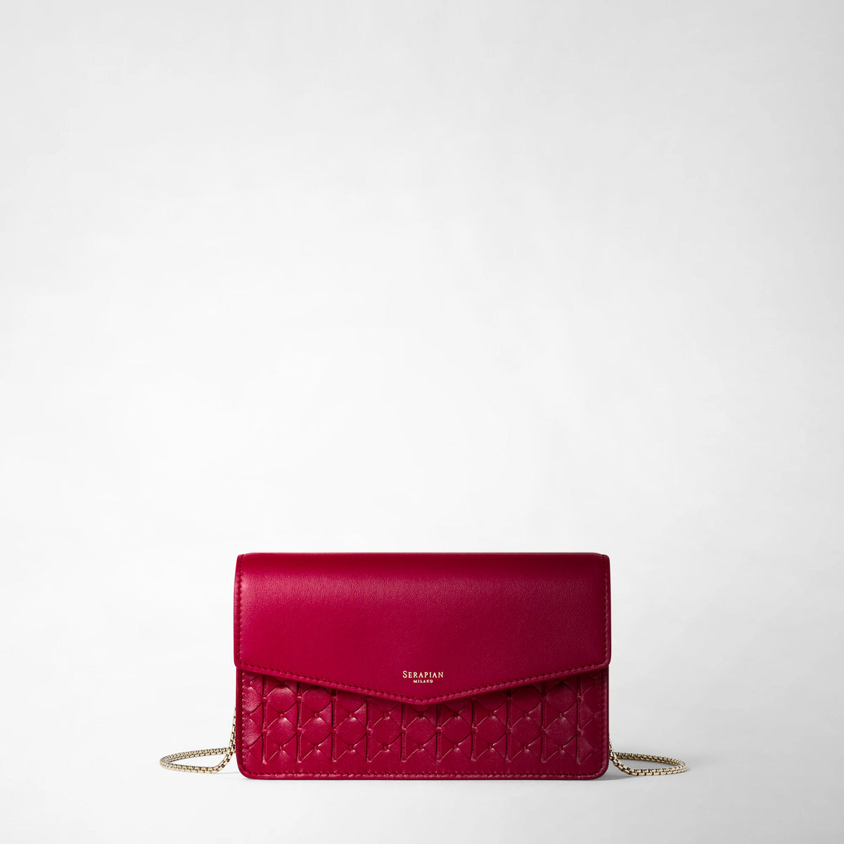 Pochette w/chain Mosaico Lipstick - Lipstick