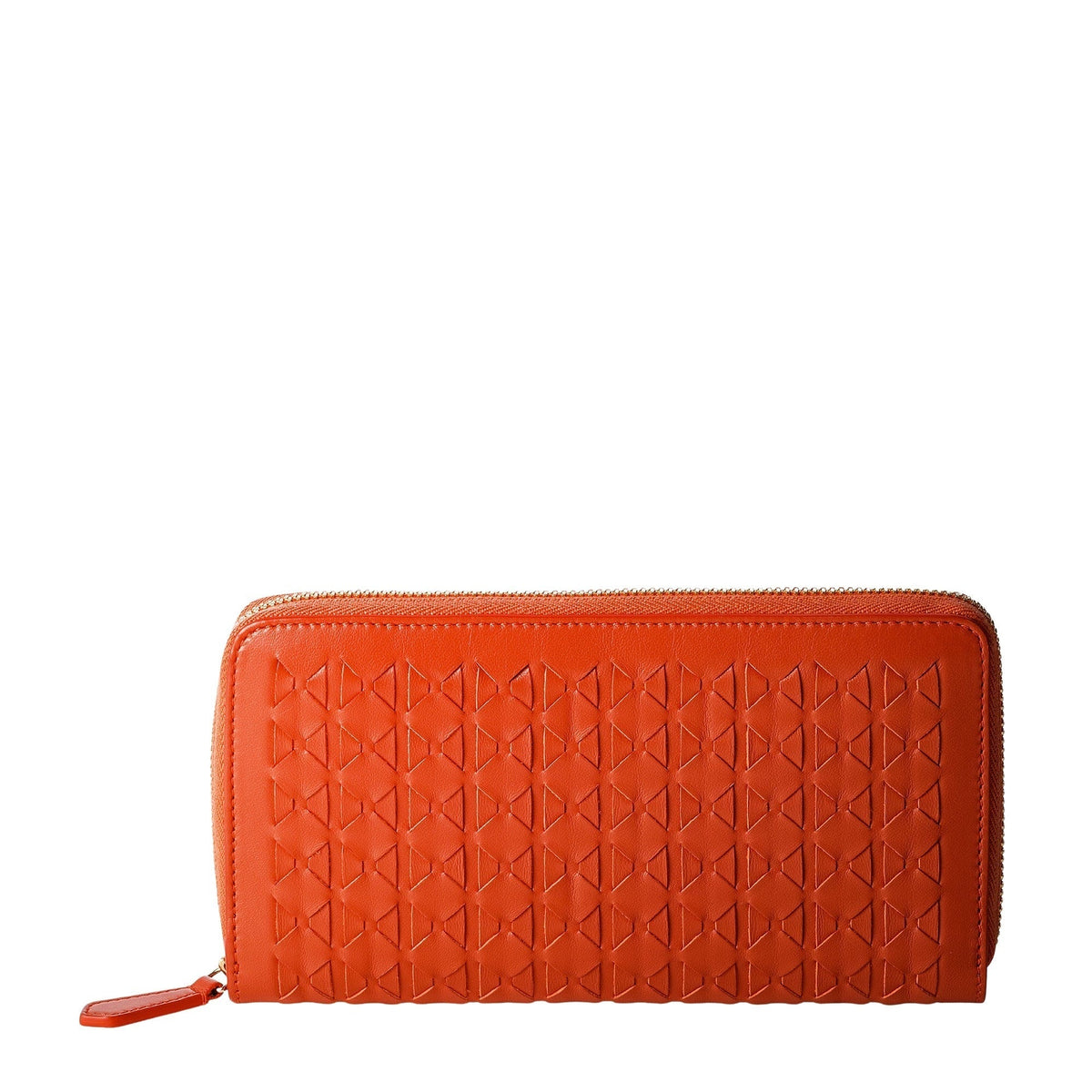 Zip around wallet Mosaico Coral Red - Coral Red