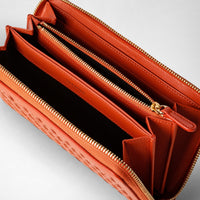 Zip around wallet Mosaico Coral Red - Coral Red