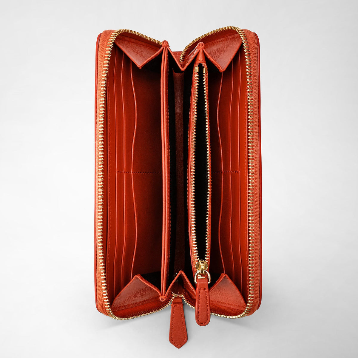 Zip around wallet Mosaico Coral Red - Coral Red