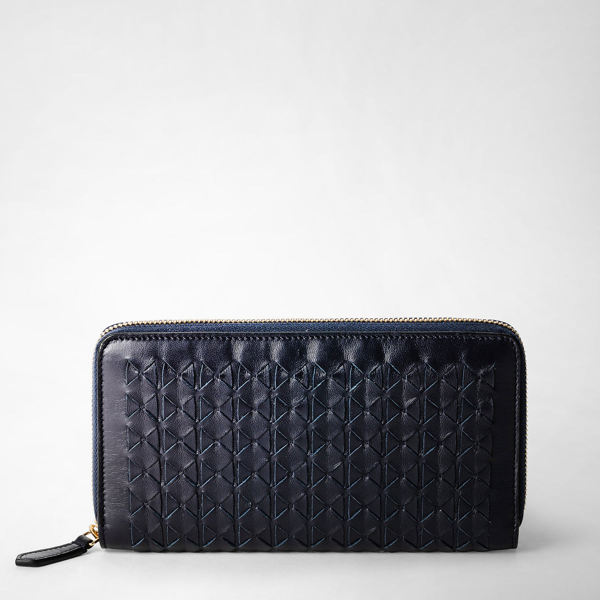 Zipped wallet Mosaico Midnight Blue - Midnight Blue
