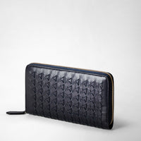 Zipped wallet Mosaico Midnight Blue - Midnight Blue