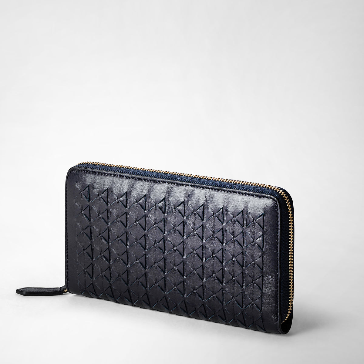 Zipped wallet Mosaico Midnight Blue - Midnight Blue