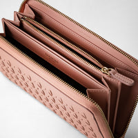 Zipped wallet Mosaico Blush - Blush