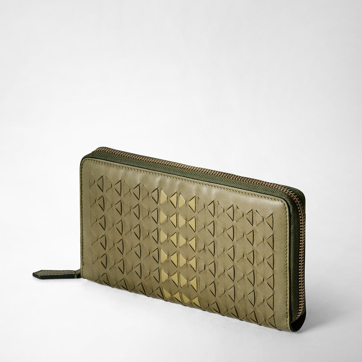 Zipped wallet Mosaico Cactus/Light Green - Cactus & Light Green