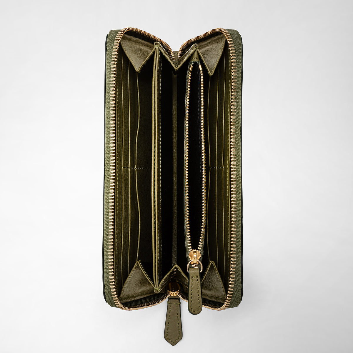 Zipped wallet Mosaico Cactus/Light Green - Cactus & Light Green