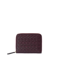 Mini zip wallet Mosaico Dark Plum - Dark Plum