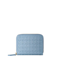 Mini zip wallet Mosaico Cornflower - Cornflower