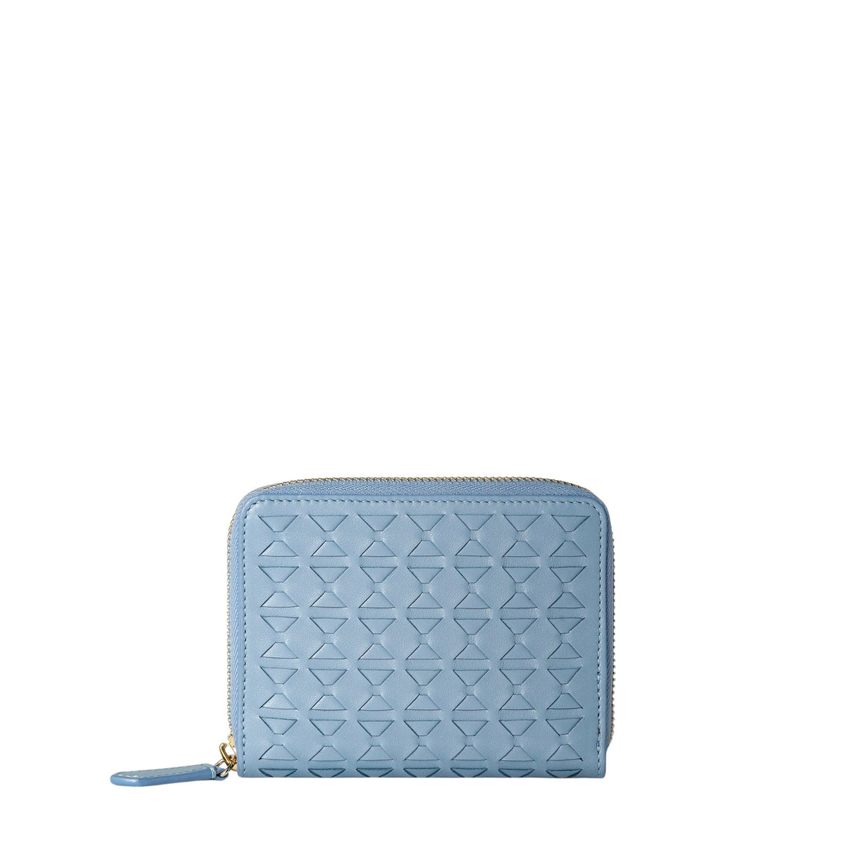 Mini zip wallet Mosaico Cornflower - Cornflower