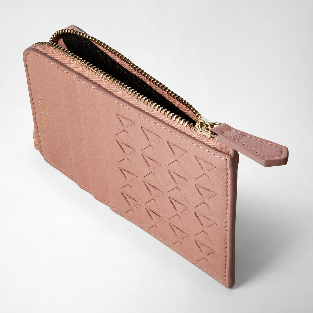 Zip card case Mosaico Blush - Blush