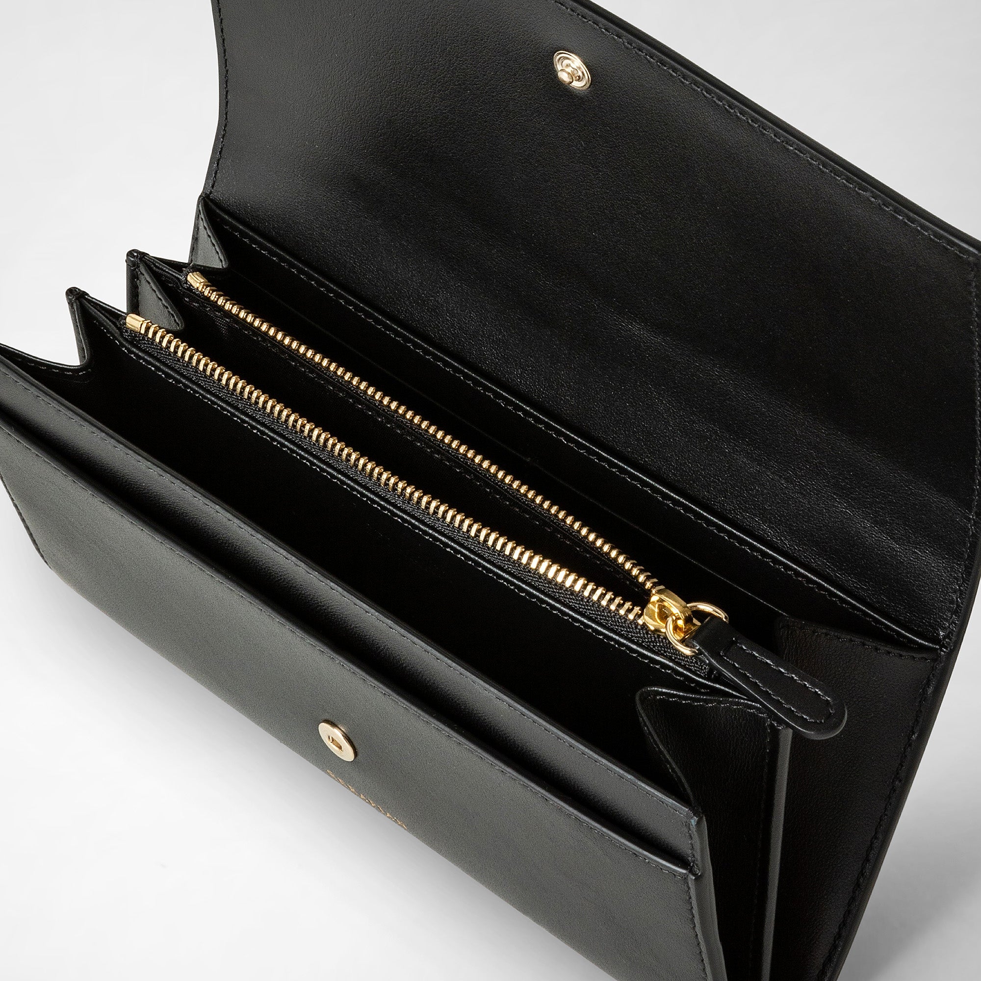 Portefeuille Continental en cuir Mosaico - Black